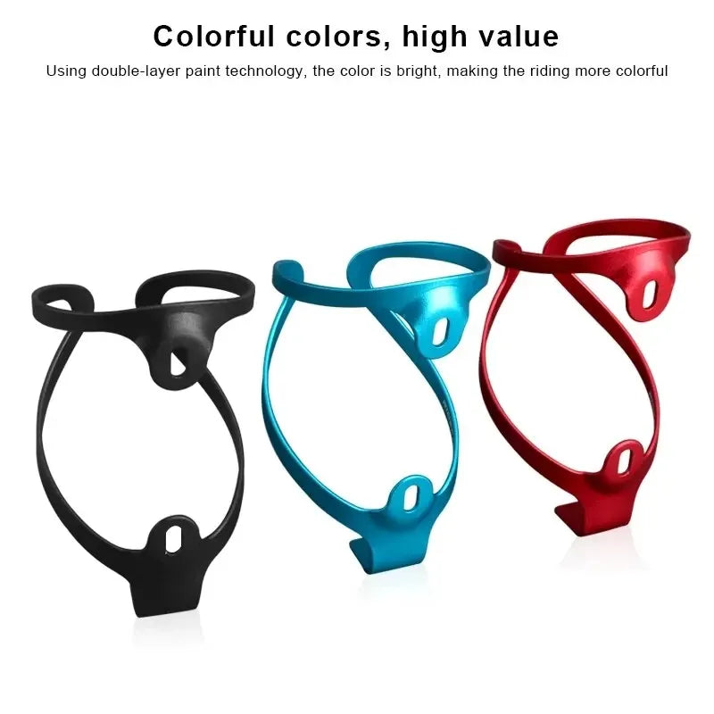 RIDERACE Ultralight Aluminium Alloy Bicycle Bottle Holder – MTB & Road Bike Water Cage