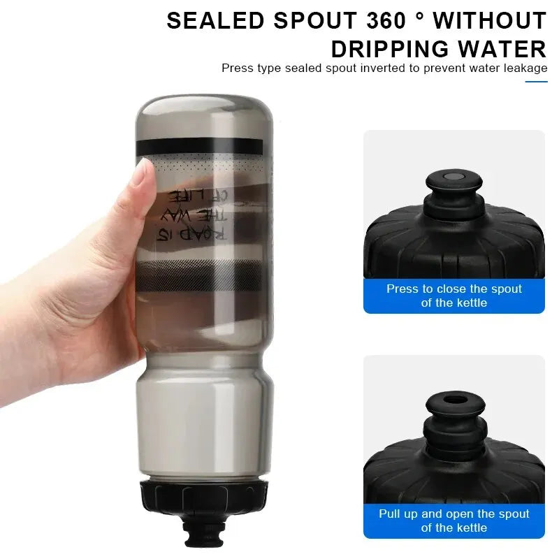 RIDERACE 750ML Sports Squeeze Water Bottle – Lightweight & Portable for Cycling, Running & Outdoor Adventures