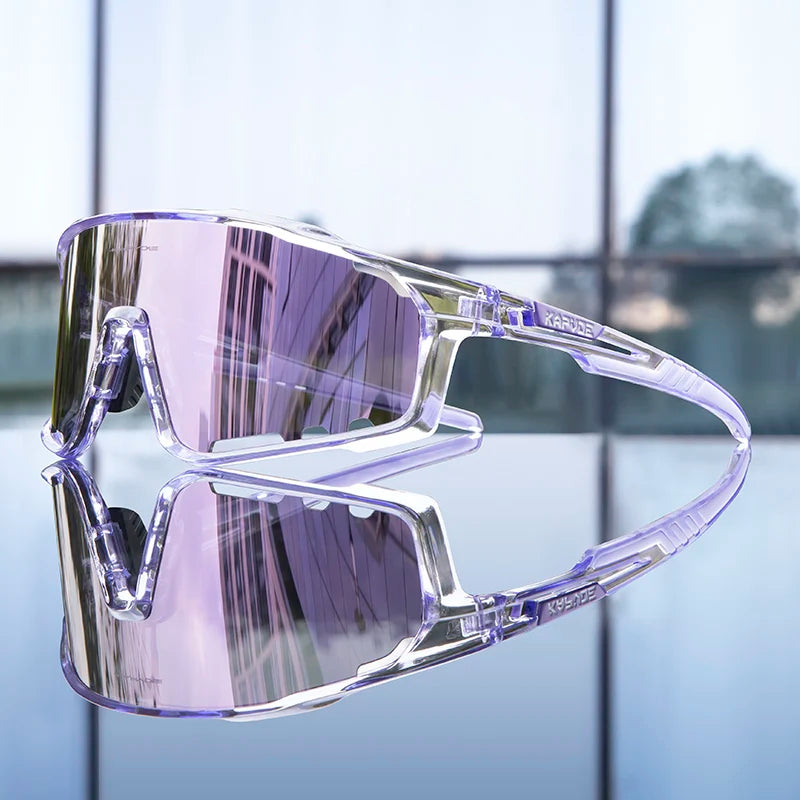 Kapvoe UV400 Cycling Sunglasses – Lightweight & Protective