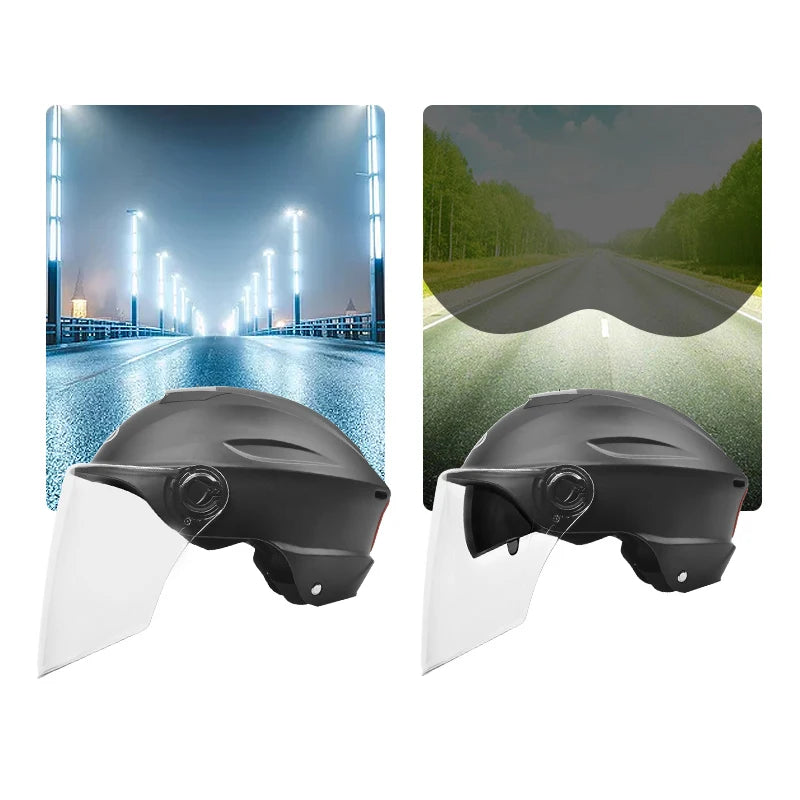V-Series Summer Motorcycle Helmet – Lightweight, Durable & Urban Safety Design for Men & Women