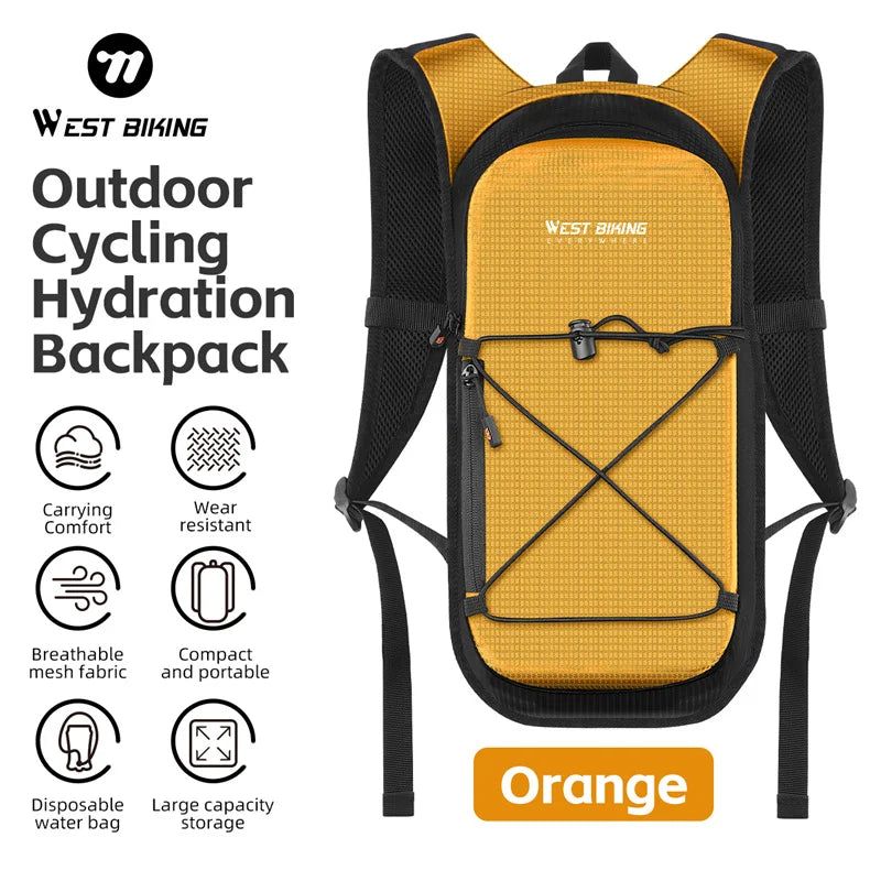 WEST BIKING Ultralight Cycling Backpack – Versatile Sports & Travel Hydration Bag for Outdoor Adventures