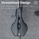 WEST BIKING Ultra-Light Hollow Bicycle Saddle – Breathable, Shock-Absorbing & Non-Slip for Road & MTB Cycling