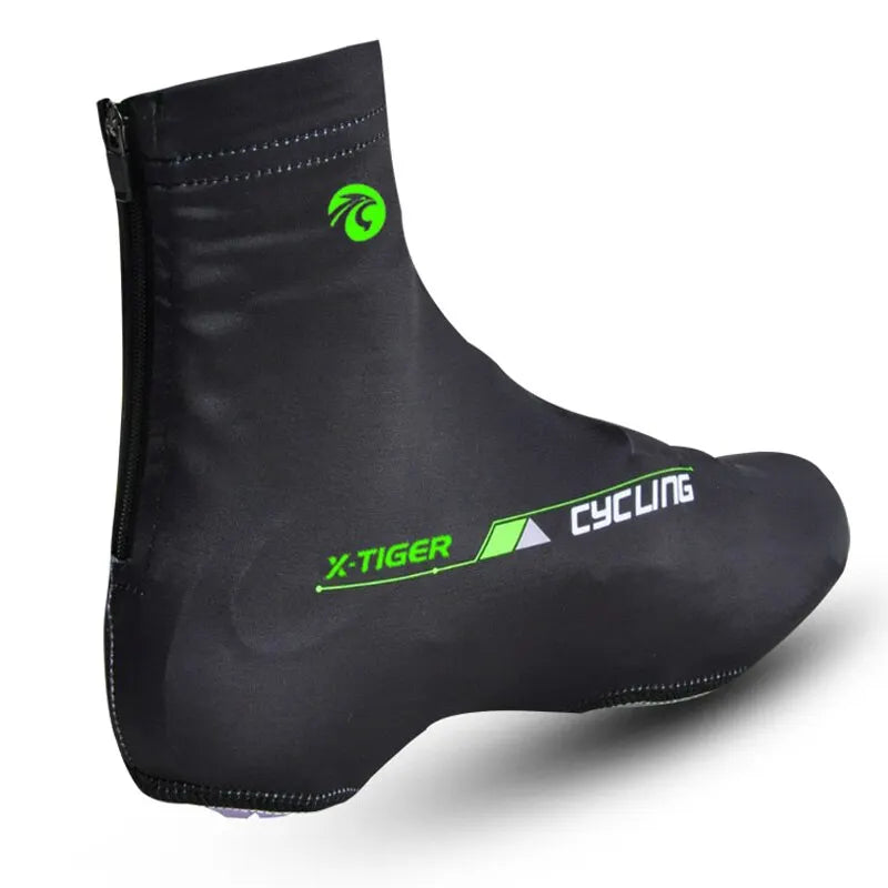 X-TIGER Winter Cycling Shoe Covers – Thermal Fleece, Windproof & Waterproof