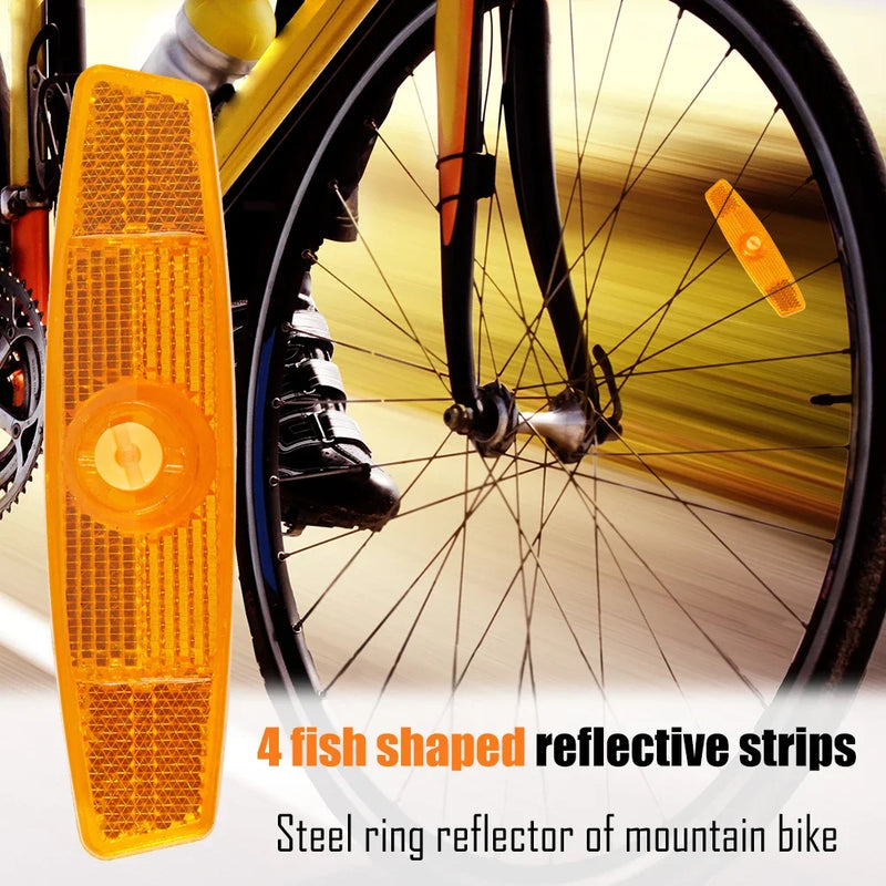 Bike Spoke Reflectors – High-Visibility Safety Accessories for Night Cycling