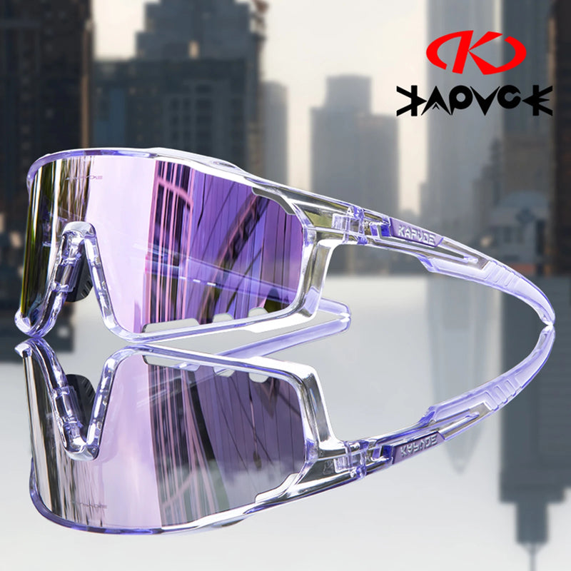 Kapvoe UV400 Cycling Sunglasses – Lightweight & Protective