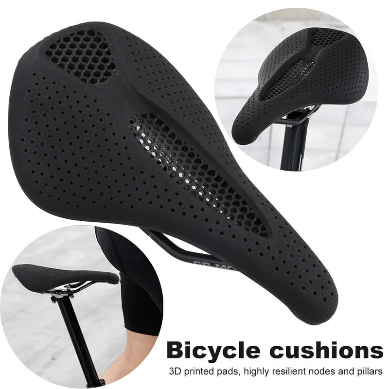 MOJOYCE 3D Printed MTB Bicycle Saddle – Shock Absorption & Breathable Design
