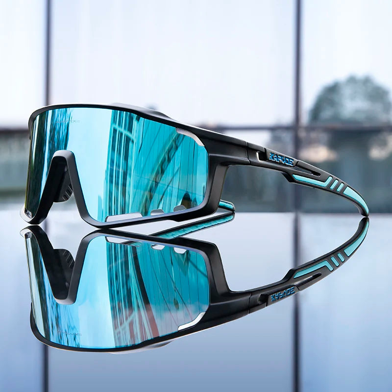 Kapvoe UV400 Cycling Sunglasses – Lightweight & Protective