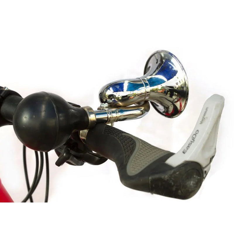 Retro Clown Bike Horn – Loud Metal Bugle Air Bell for Cycling Safety & Fun
