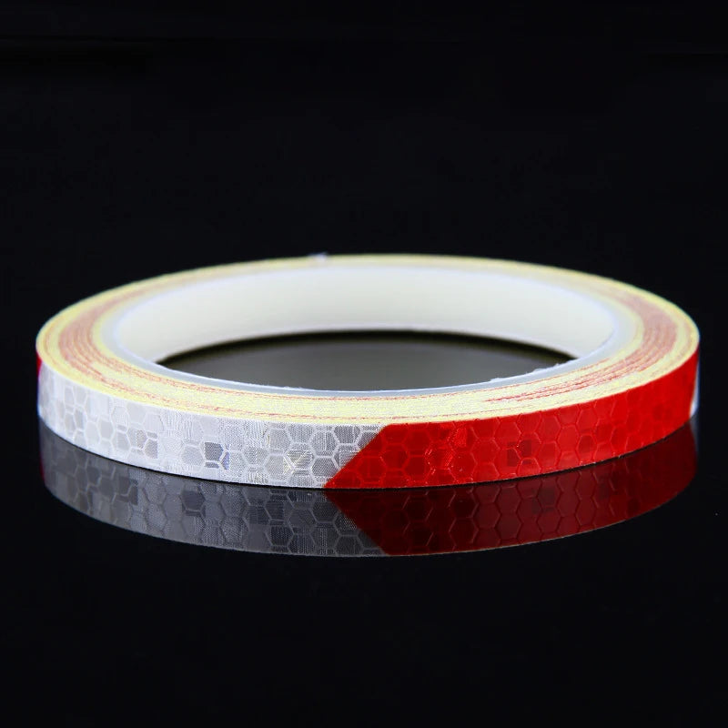 High-Visibility Reflective Tape for Cycling – Waterproof, Fluorescent & Multi-Surface Compatibility