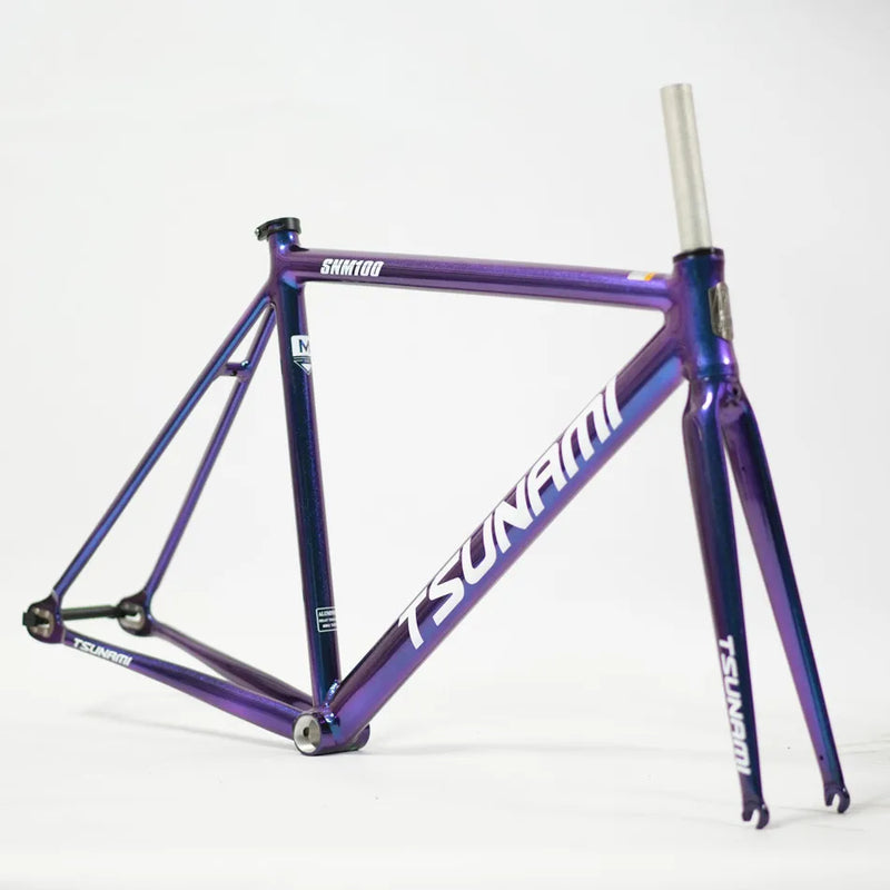 TSUNAMI SNM100 Fixed Gear Frameset – Lightweight Aluminum Track Bike Frame & Fork