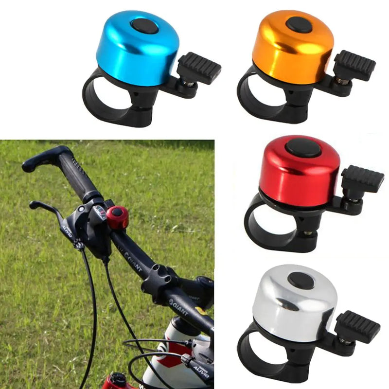 NoEnName_Null Mini Bicycle Bell – Compact, Loud Handlebar Warning Horn for Cycling Safety