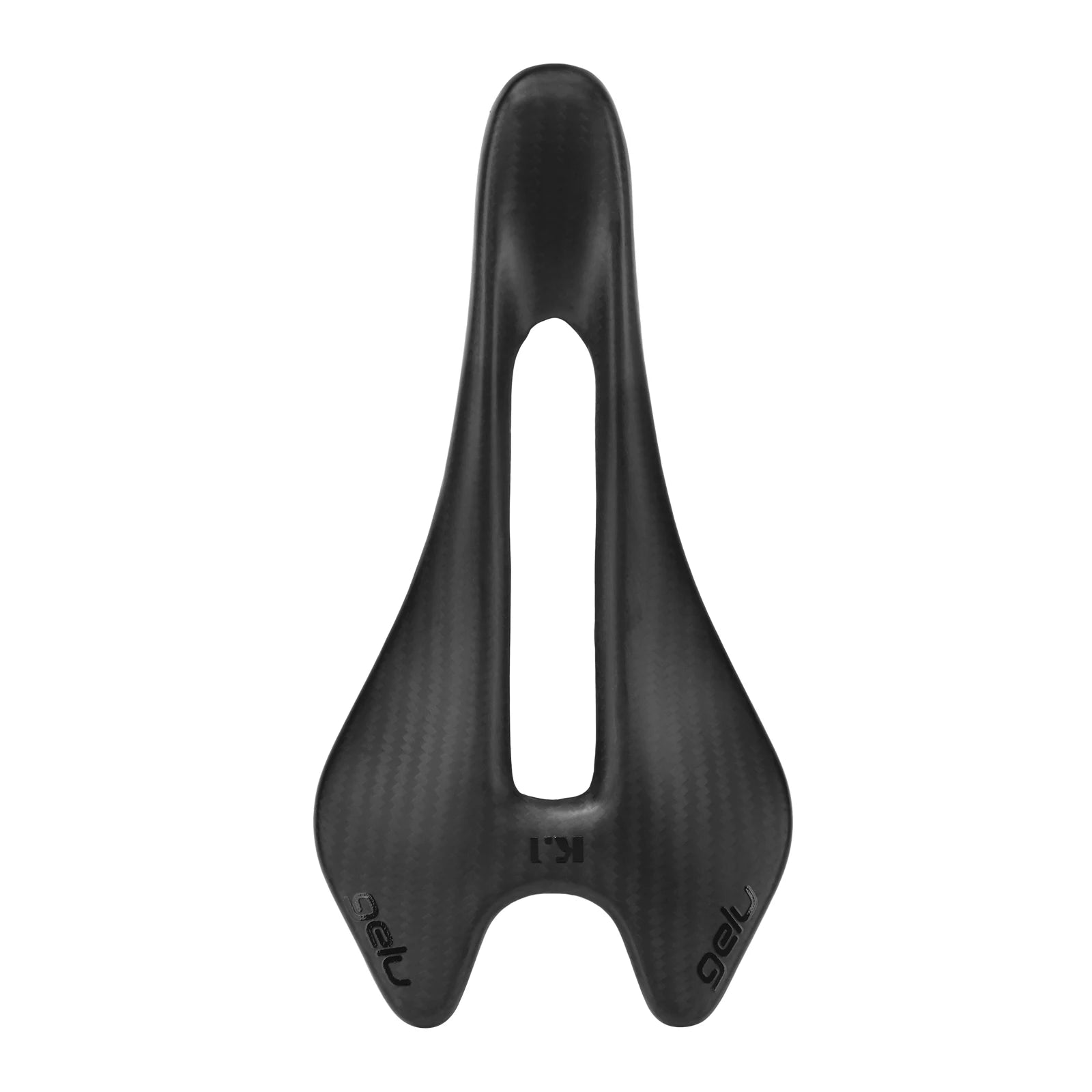 Gelu Carbon Fiber Road Bike Saddle – Ultralight & Ergonomic (54g)