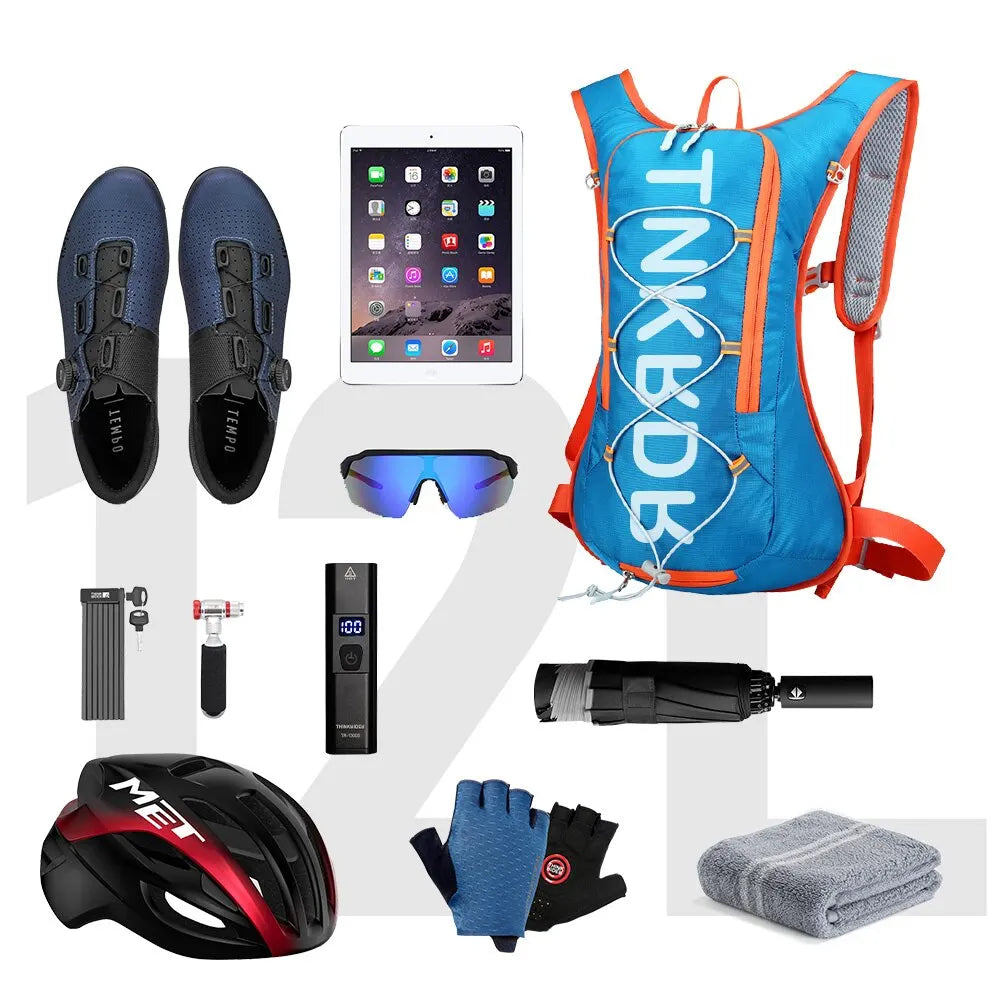 ThinkRider 12L Cycling Backpack – Waterproof & Lightweight
