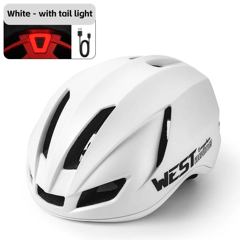 WEST BIKING Lightweight Road Cycling Helmet – Aerodynamic & Breathable Bike Helmet for Men & Women