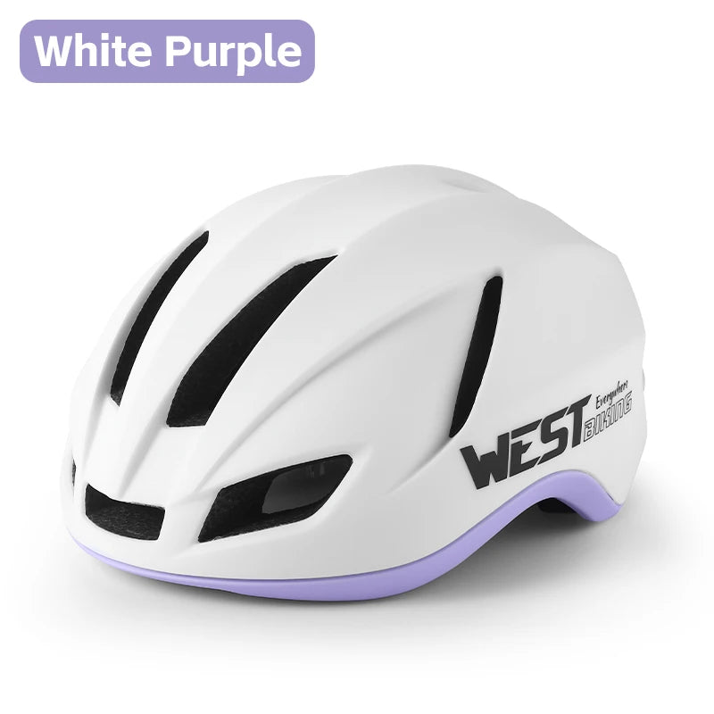 WEST BIKING Lightweight Road Cycling Helmet – Aerodynamic & Breathable Bike Helmet for Men & Women