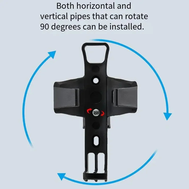 Electric Car & Bike Water Bottle Holder – Tool-Free Installation & Universal Fit