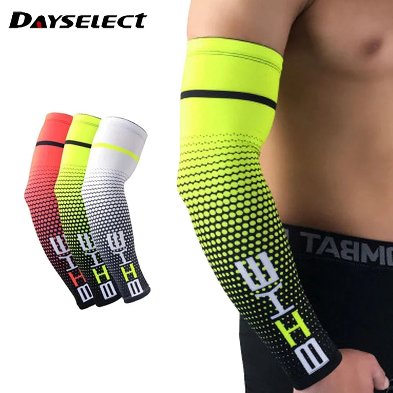 UV Protection Cycling Arm Sleeves – Breathable & Sweat-Wicking