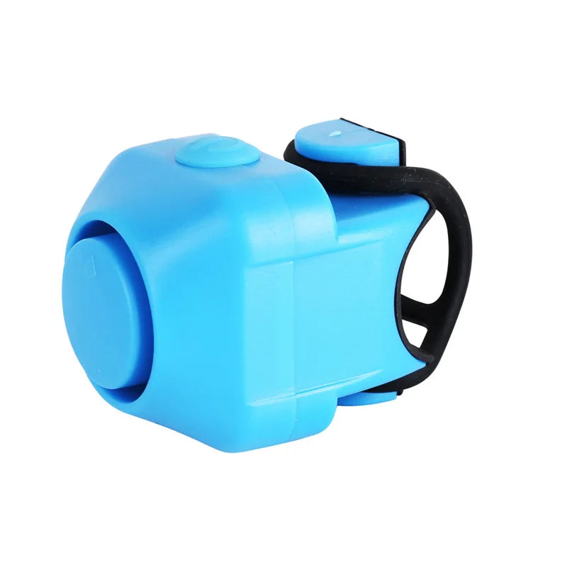 NoEnName_Null 130dB Bike Electronic Loud Horn – Safety Alarm Bell for Bicycle Handlebar