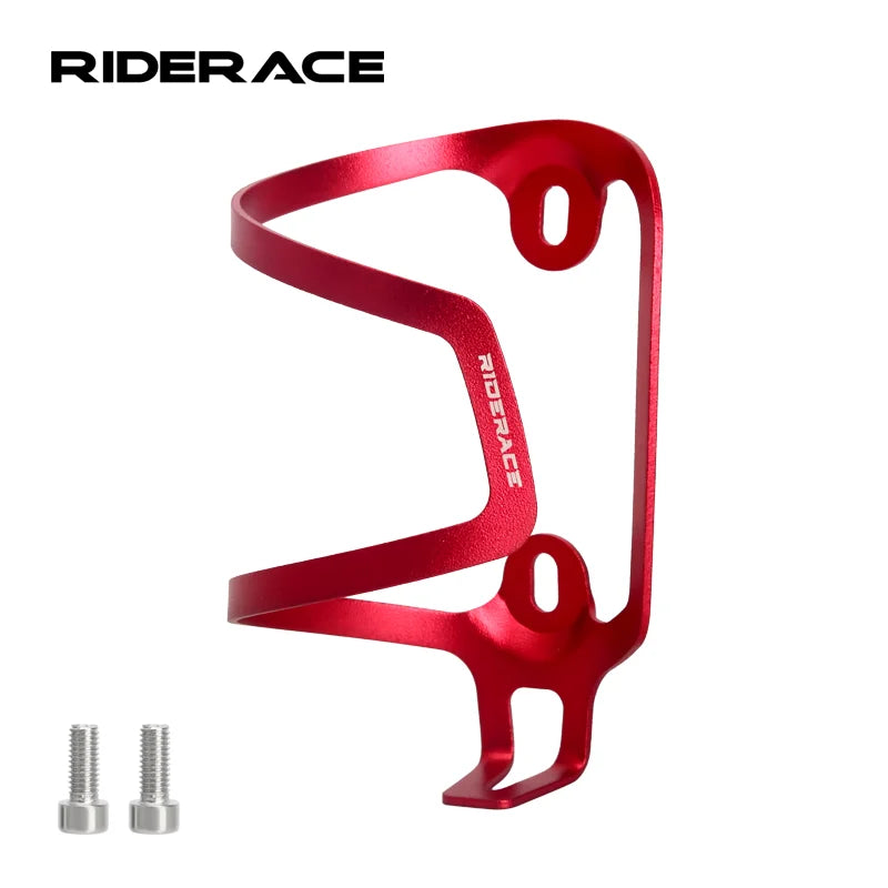 RIDERACE Lightweight Aluminum Bike Bottle Cage – Secure & Durable