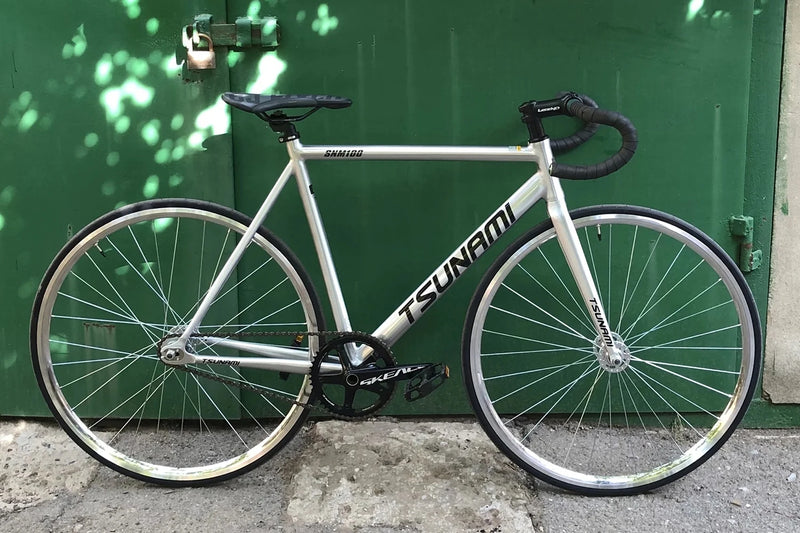 Tsunami SNM100 Fixie Fixed Gear Bike – Lightweight Track Racing Bicycle