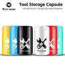 WEST BIKING Bicycle Tool Storage Capsule – Compact, Waterproof & Stylish Repair Kit for MTB & Road Bikes