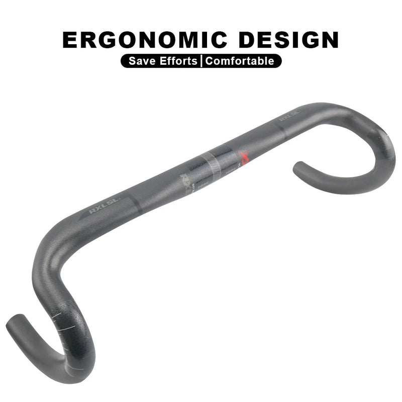 RXL SL Carbon Drop Bar – Lightweight & Aerodynamic for Road Racing