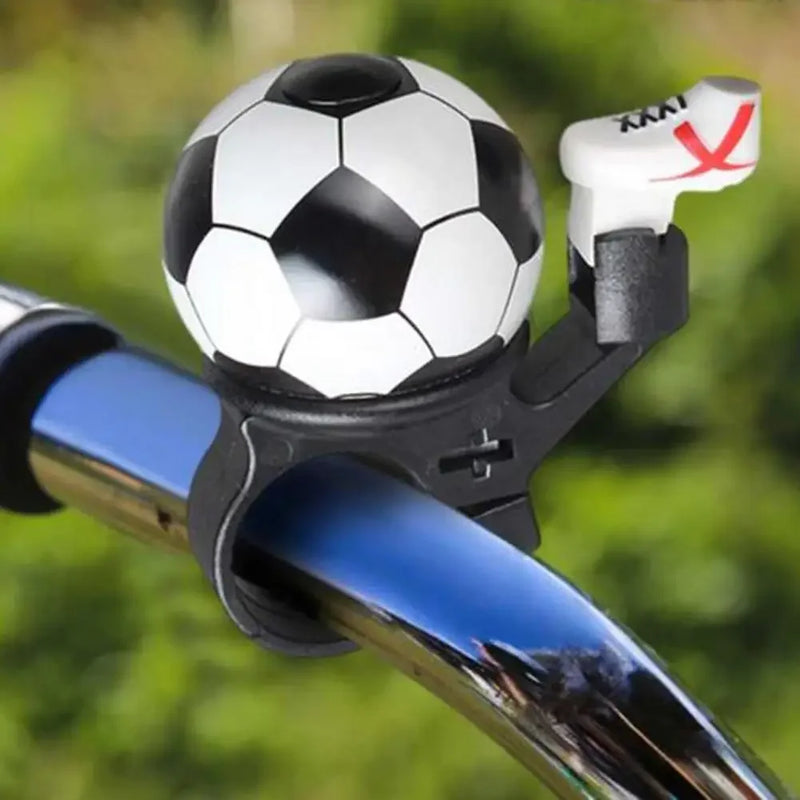 MOONBIFFY Mini Football Bicycle Bell – Loud, Lightweight & Easy-Install Handlebar Safety Ring