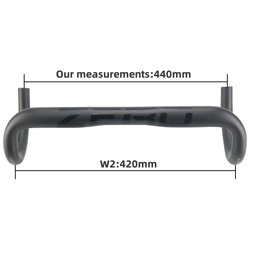 RXL SL Carbon Drop Bar – Lightweight & Aerodynamic for Road Racing