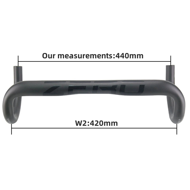 RXL SL Carbon Drop Bar – Lightweight & Aerodynamic for Road Racing
