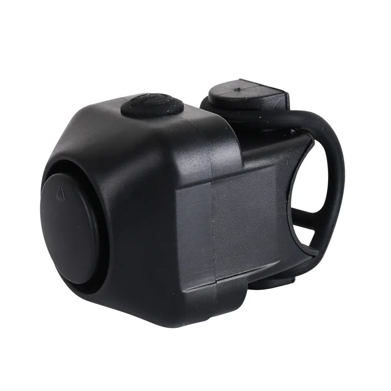 NoEnName_Null 130dB Bike Electronic Loud Horn – Safety Alarm Bell for Bicycle Handlebar