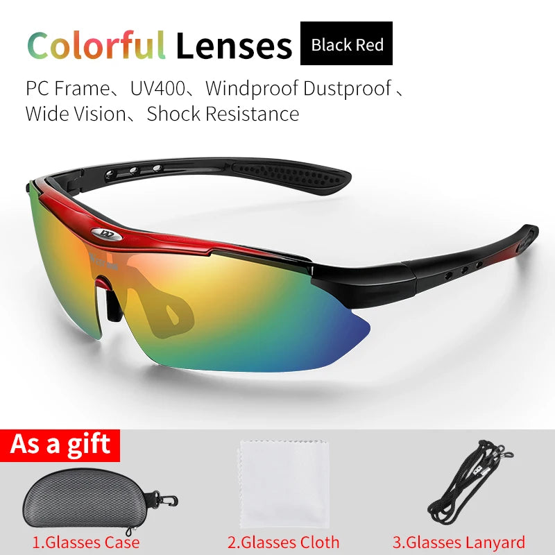 WEST BIKING Outdoor Cycling Sunglasses – UV400 Protection, Lightweight Sports Goggles for MTB & Road Cycling