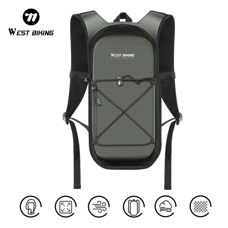 WEST BIKING Ultralight Cycling Backpack – Versatile Sports & Travel Hydration Bag for Outdoor Adventures