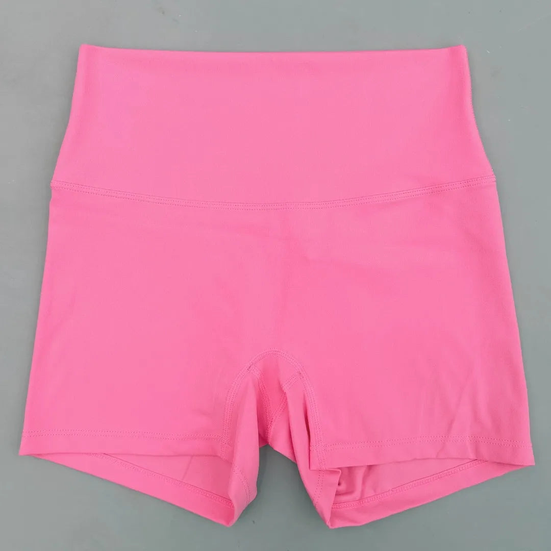 High-Waist Seamless Yoga Shorts – Squat-Proof & Ultra-Comfortable