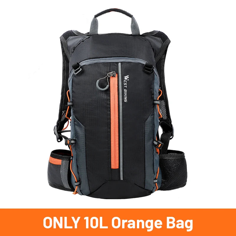 WEST BIKING 10L Ultralight Waterproof Cycling Backpack – Breathable, Foldable Outdoor Travel Bag