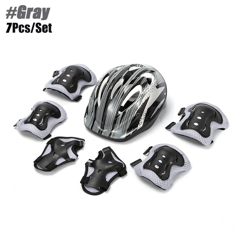 TOPRUNN Kids Multi-Sport Helmet & Protective Gear Set – Impact-Resistant, Adjustable & Breathable for Cycling, Skating & BMX