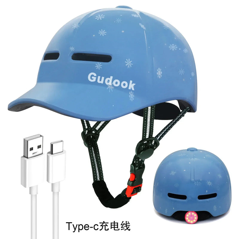 Fashionable Baseball Cap-Style Helmet – Lightweight, Adjustable & Shockproof for Motorcycles, Bikes & Scooters