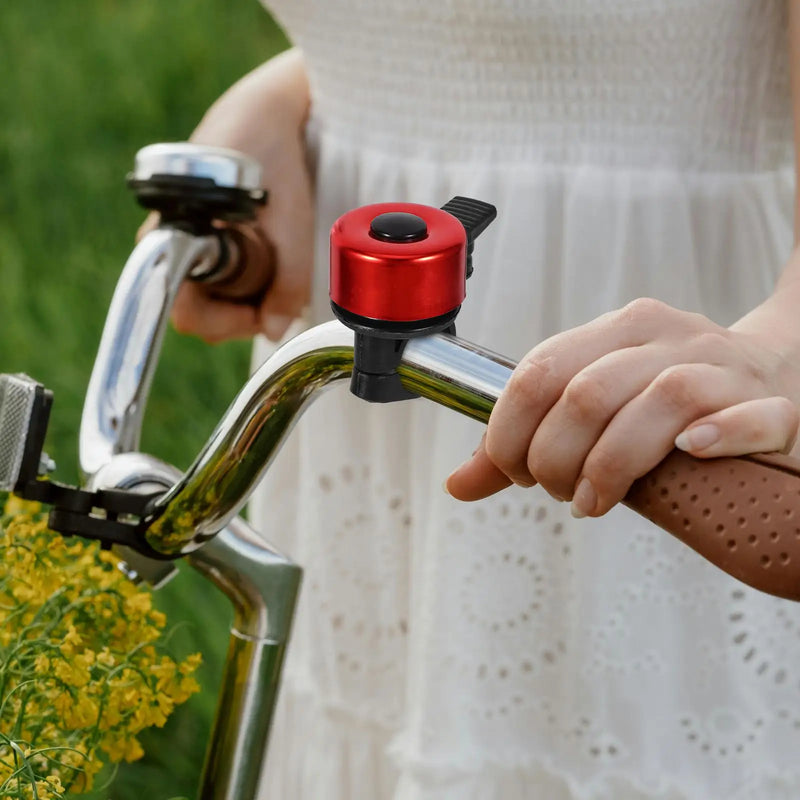 Mini 30mm Red Bike Bell – Loud & Durable Handlebar Bell