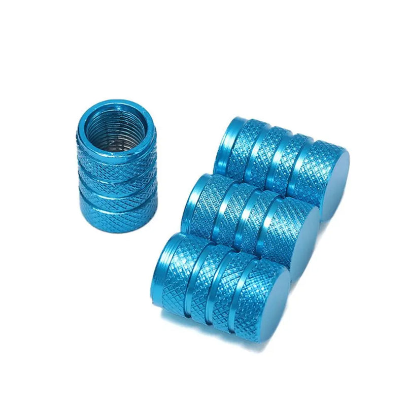 Universal Bicycle Tire Valve Caps – High-Pressure Presta Dust Covers, CNC Machined Aluminium Alloy