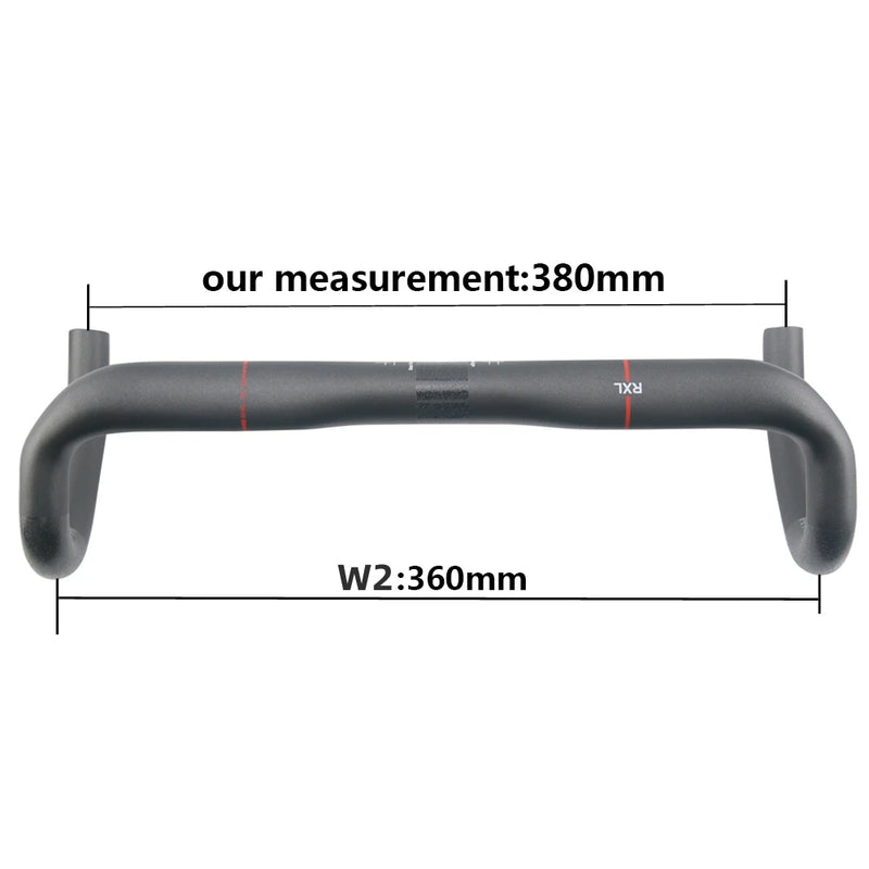 RXL SL Carbon Drop Bar – Lightweight & Aerodynamic for Road Racing
