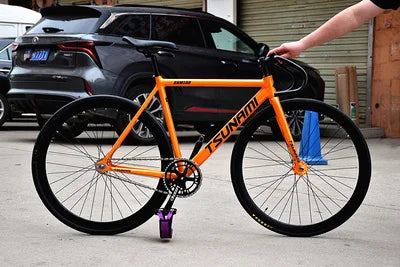 Tsunami SNM100 Fixie Fixed Gear Bike – Lightweight Track Racing Bicycle