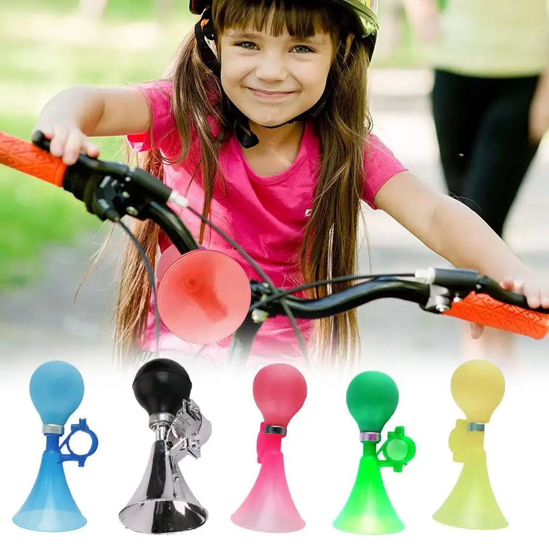 1Pcs Bike Air Horn – Loud Safety Bell for Children's, Road & Mountain Bikes