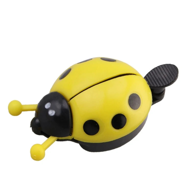 Cute Cartoon Ladybug Bike Bell – Loud, Clear Sound for Kids' Bicycles, Scooters & Balance Bikes