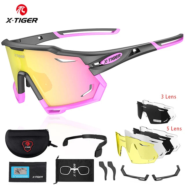 X-TIGER Cycling Sunglasses – UV400 Polarized Protection for Ultimate Performance