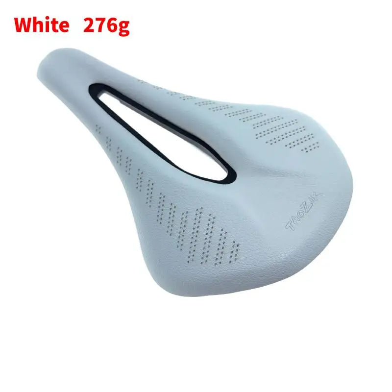 Retro Brown Ultralight Bike Saddle – Classic Comfort for MTB & Road Cycling