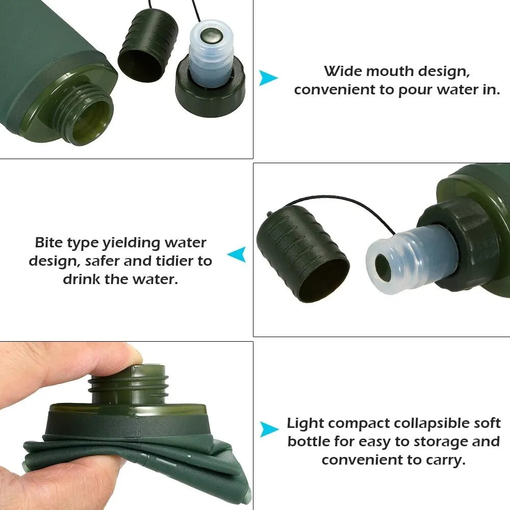 500ml TPU Collapsible Soft Flask – Lightweight & Portable